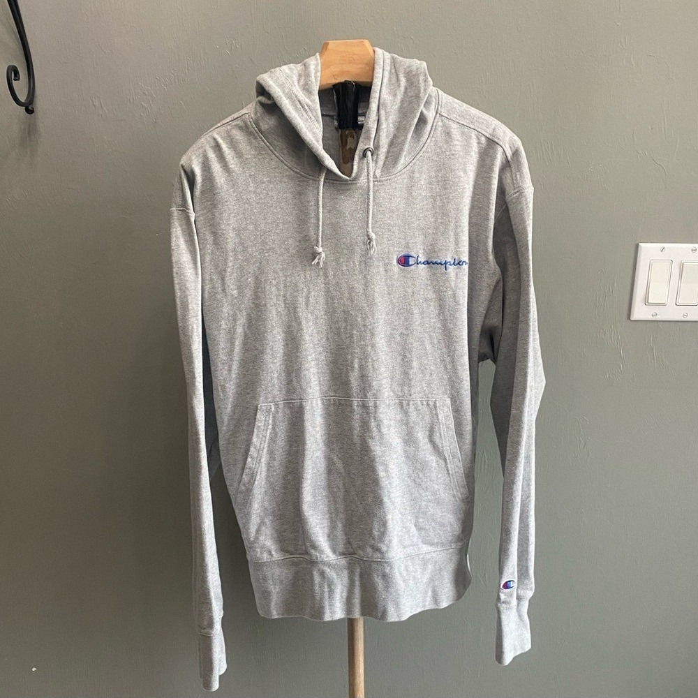 Champion Light Gray Men's Hoodie‎